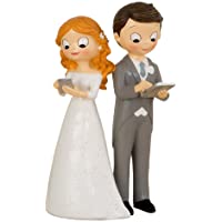 Mopec Pop&amp-Fun Figura para Pastel- Resina- Blanco- 9.5 x 14.5 x 24.5 cm
